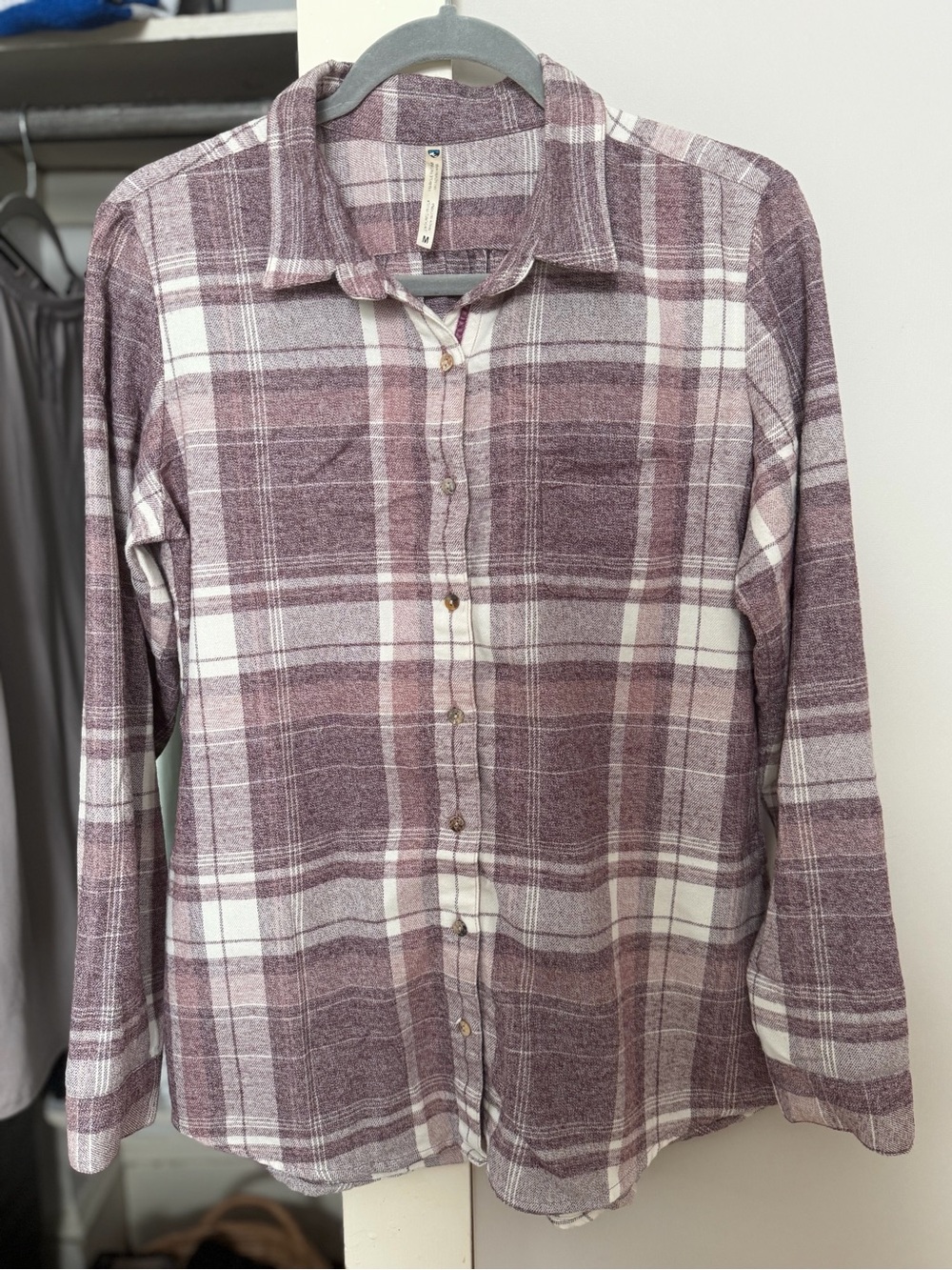KUHL flannel plaid shirt